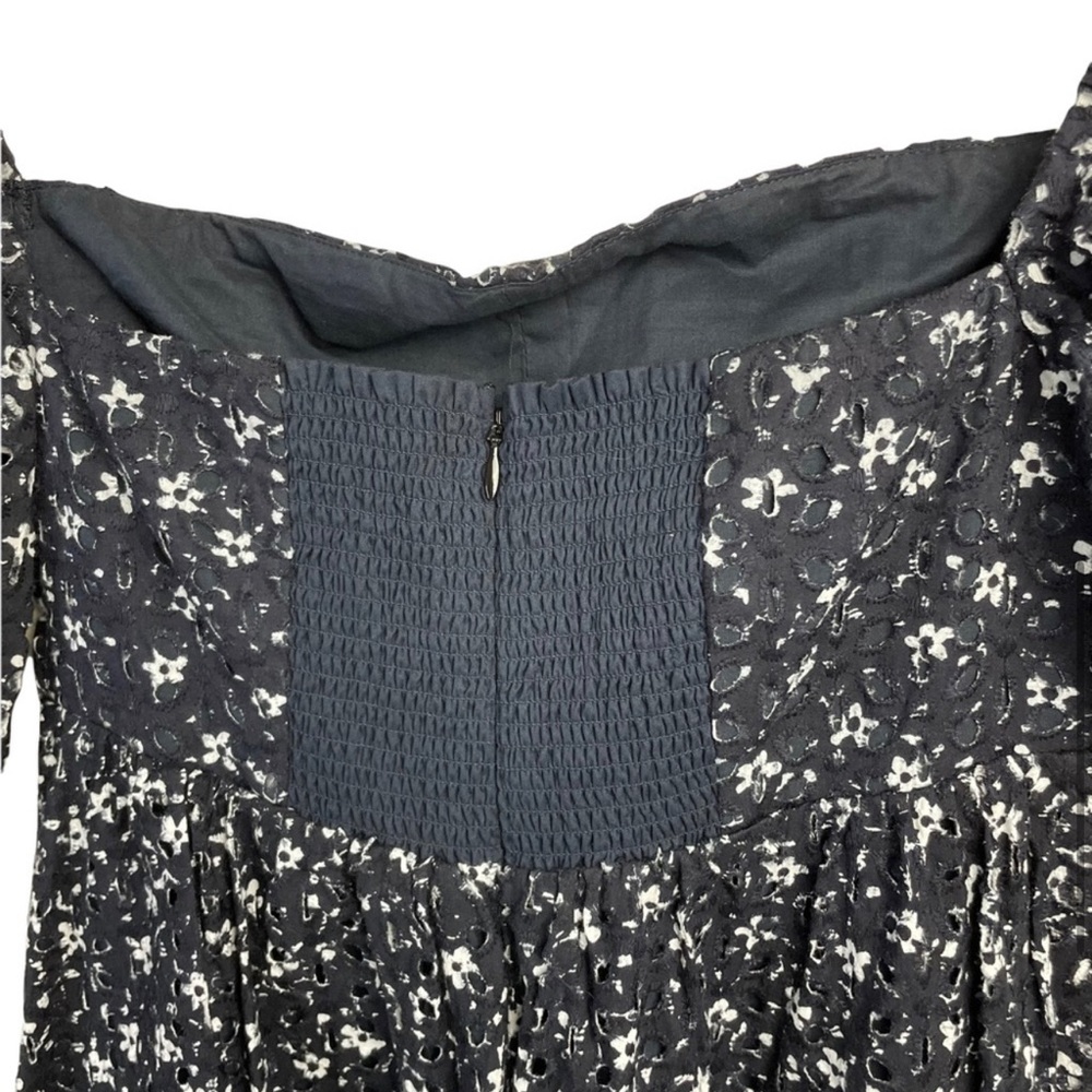 MAEVE Anthropologie Dress Women's 6 Lillianne Eyelet Off Shoulder Boho $138 - Picture 5 of 7